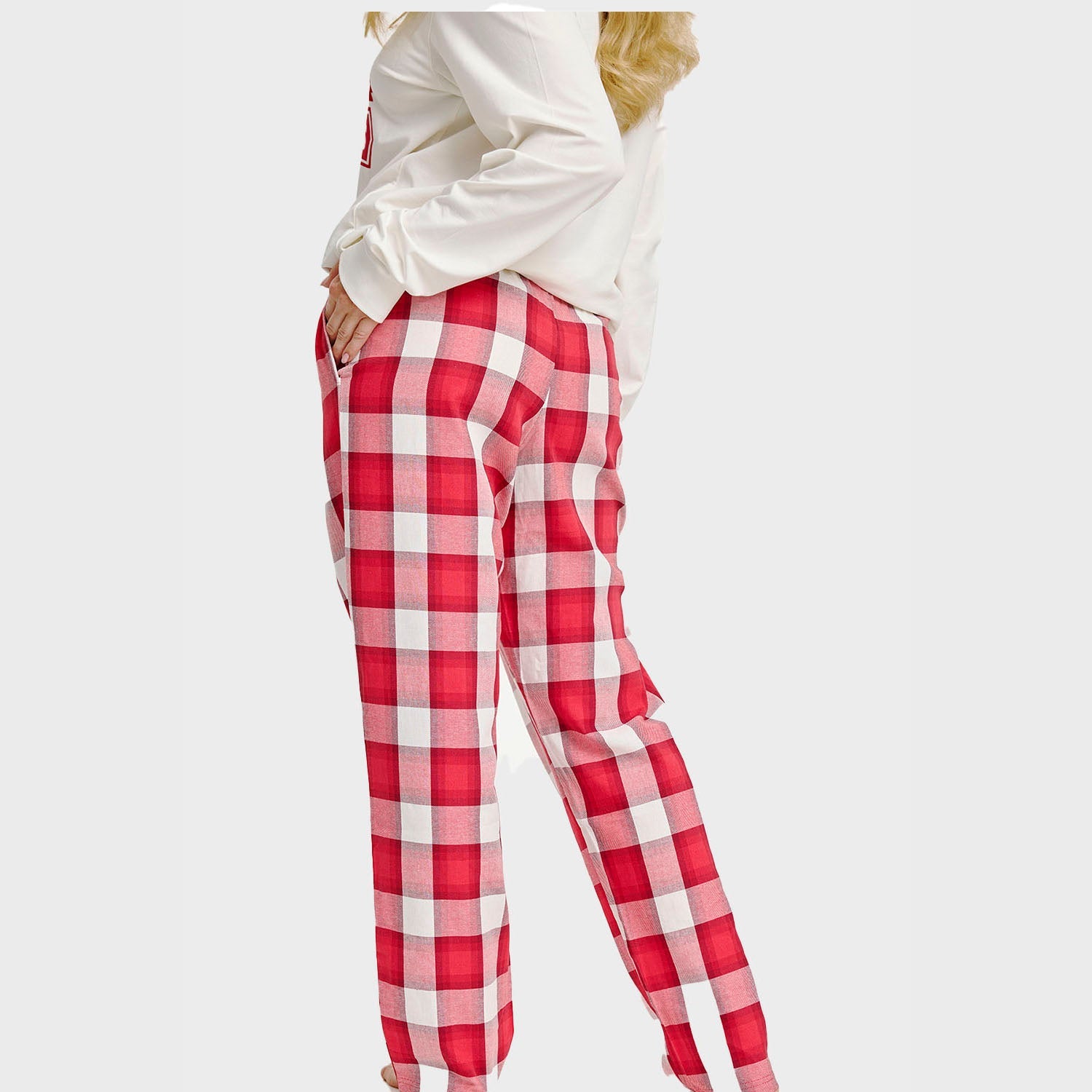 Flannel Christmas Pants β Women
